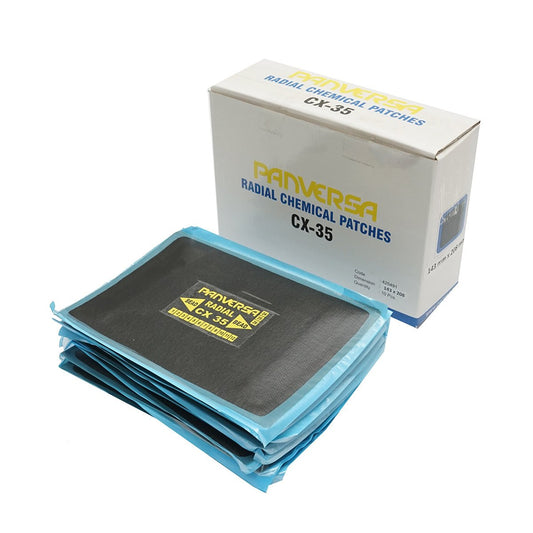 Radiális gumiabroncs vulkanizációs javítófoltok 143x208mm CX-35 Panversa