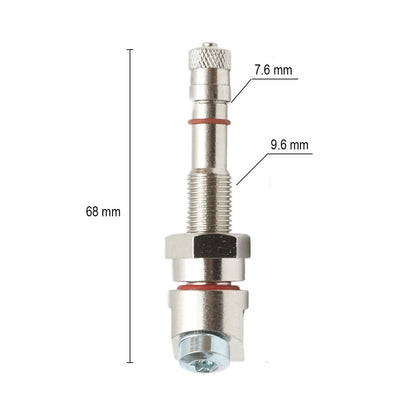Valva kerék teherautó tubeless fém 68mm TPMS szenzor kompatibilis