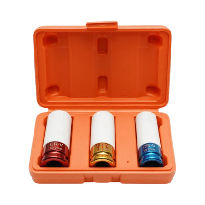 Breckner Germany 3 részes csőkulcs készlet 17, 19 és 21 mm, 1/2” Cr-V, felnivédővel