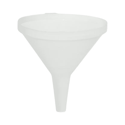 Műanyag tölcsér 120 mm alba