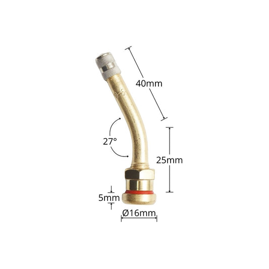 65 mm-es V3-20-5 fém tubeless teherautó kerék szelep