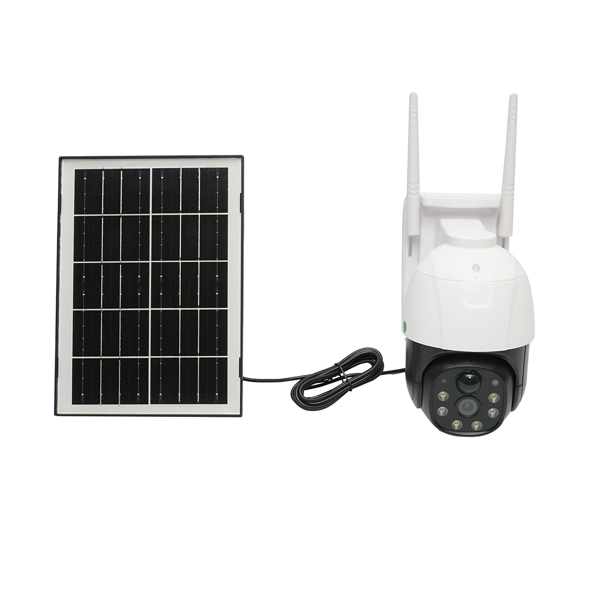 Felügyeleti kamera 3MP, WIFI 4G forgó 7,5W-os napelemmel, PTZ, 1080P, mozgásérzékelő, éjjellátó, V380 Pro alkalmazással