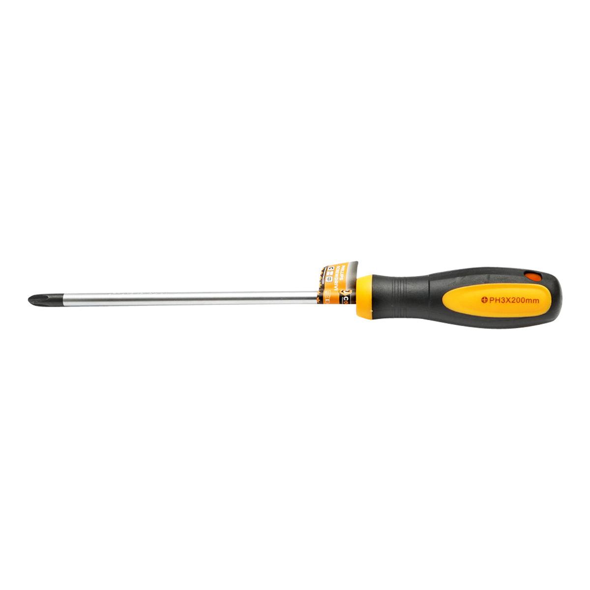 Professzionális PH3x200mm Cr-V keresztfejes csavarhúzó mágneses csúccsal Coofix