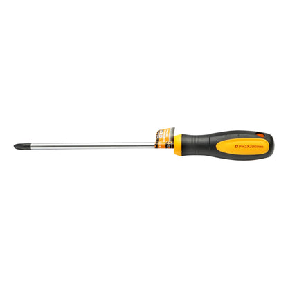 Professzionális PH3x200mm Cr-V keresztfejes csavarhúzó mágneses csúccsal Coofix
