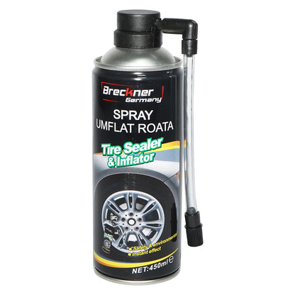 Szilikon gumiabroncs befújó spray gumiabroncs javítására 450ml Breckner Germany