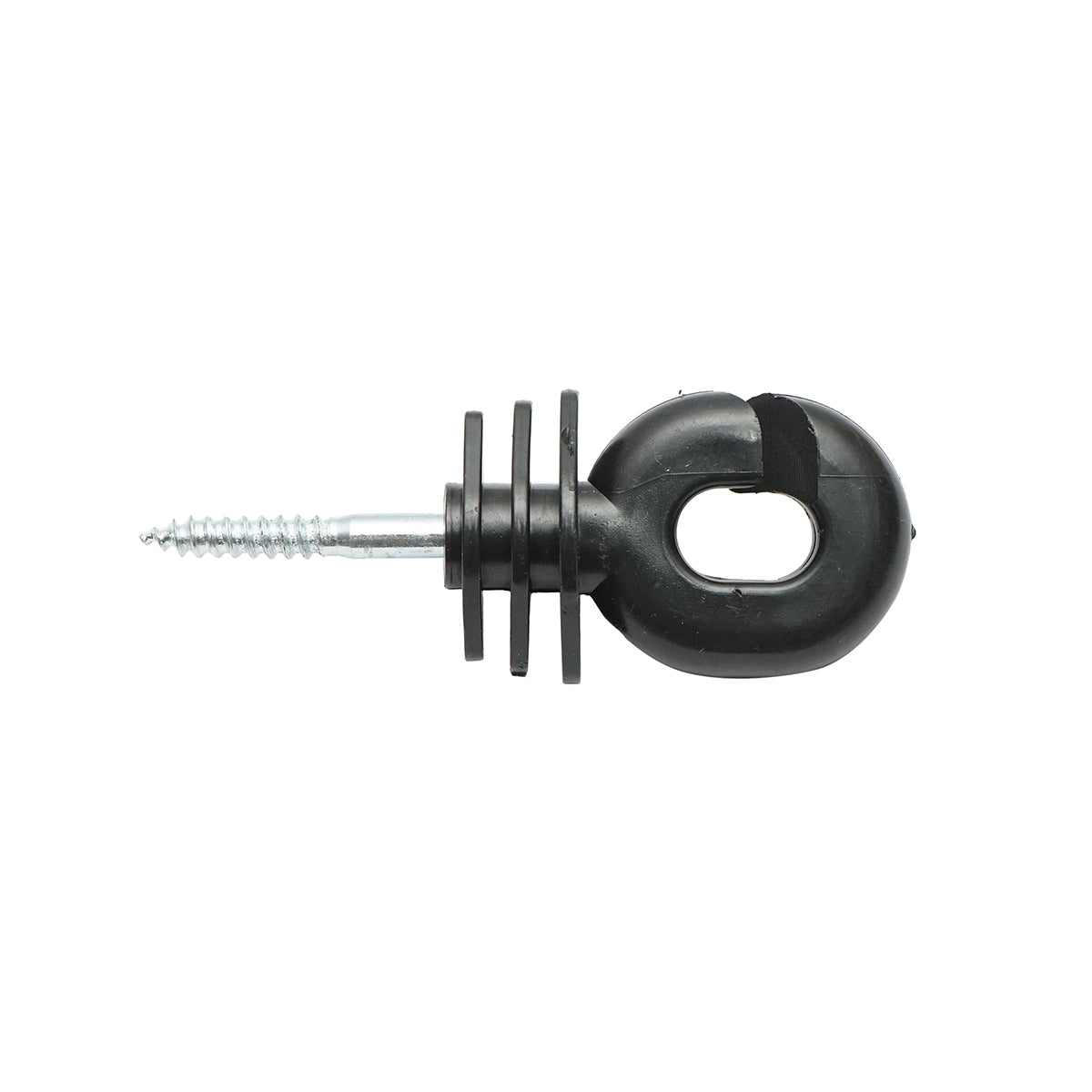 Szigetelő fekete, barázdált 5.9mm, 100x40mm elektromos kerítéshuzalhoz Breckner Germany