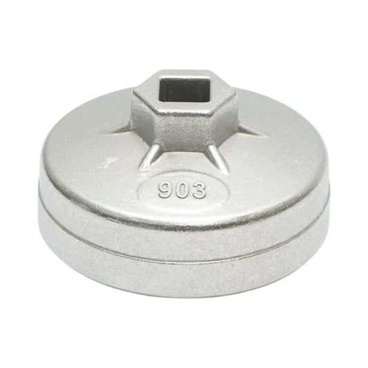 Breckner Germany 74 mm × 14 lapos csésze típusú olajszűrőkulcs, 1/2”