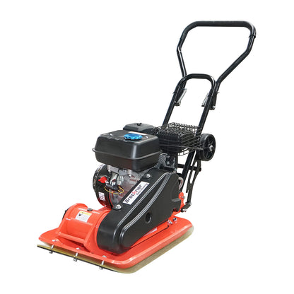 C90-B lemeztömörítő 540x420mm munkaterülettel, szabványos euro 5 motor, 196CC/6.5CP, 5500 fordulat/perc 80Kg Breckner Germany