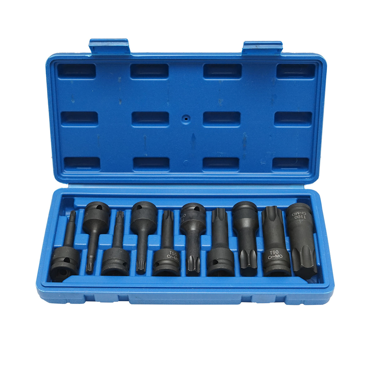 Torx 1/2 ütvecsavaros dugókulcs-készlet 10 darab Breckner Germany