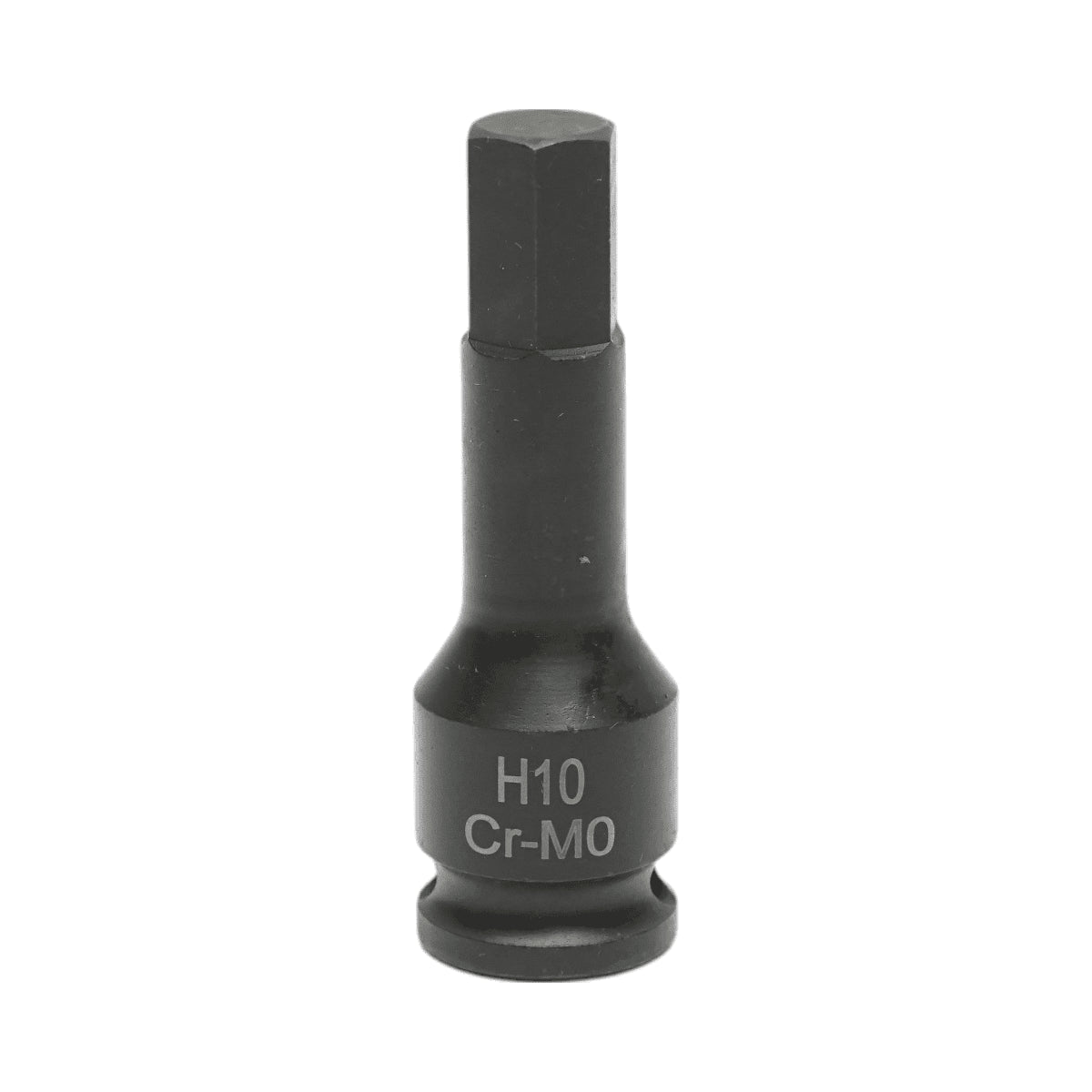 Ütőcsavarkulcs, hatlapú H10, 60 mm, négyzetes 3/8 Cr-Mo