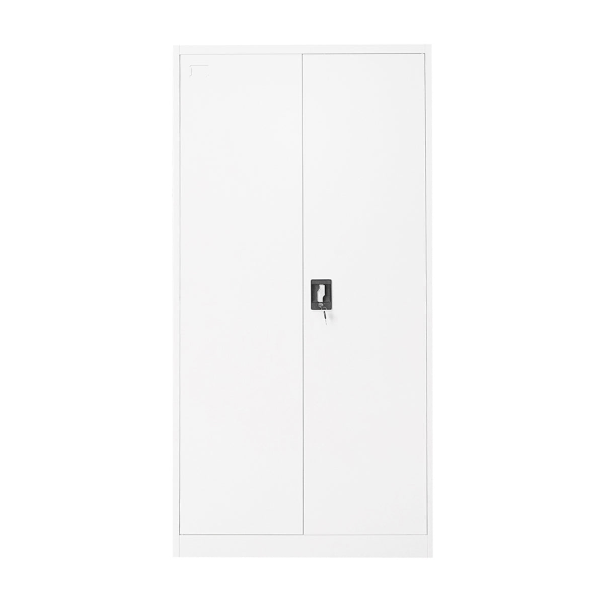 Breckner Germany fém szekrény 1800x900x400mm 2 biztosított ajtóval, 4 polc, szürke