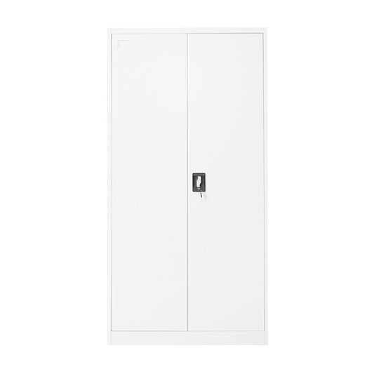 Breckner Germany fém szekrény 1800x900x400mm 2 biztosított ajtóval, 4 polc, szürke