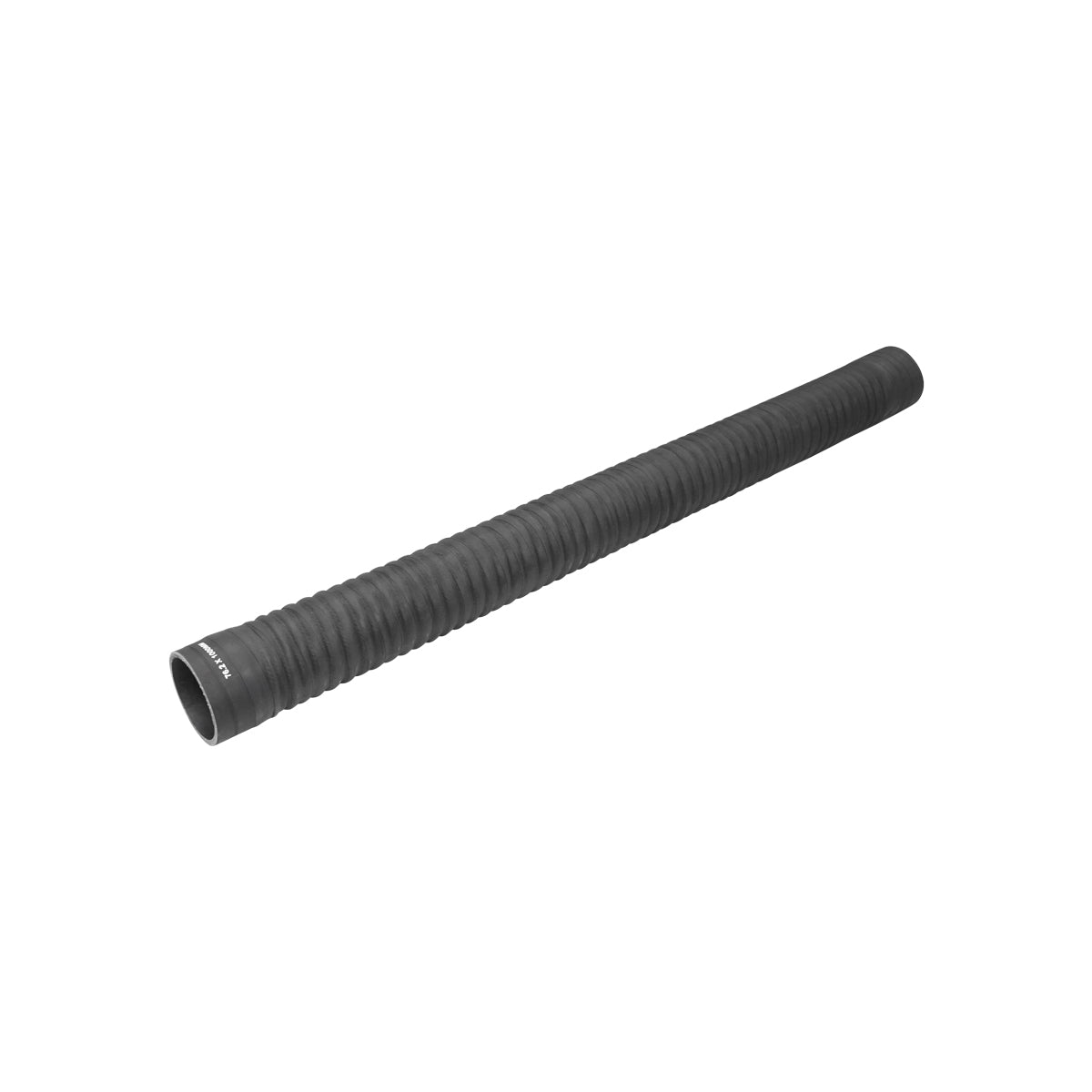 Rugalmas hűtőtömlő int. 76,2x1000mm gumi textilbetéttel és fémspirállal 6,9 Bar Breckner Germany