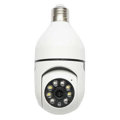 Intelligens izzó PTZ megfigyelő kamera, WIFI 2.4G 1080P, E27 izzó mozgásérzékelővel és YIIoT alkalmazással Breckner Germany