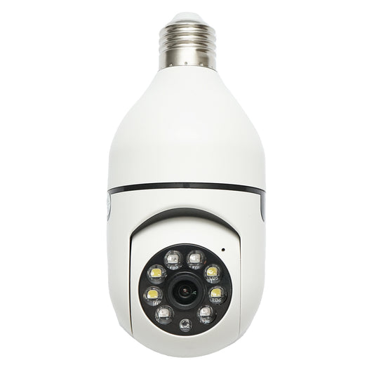 Intelligens izzó PTZ megfigyelő kamera, WIFI 2.4G 1080P, E27 izzó mozgásérzékelővel és YIIoT alkalmazással Breckner Germany