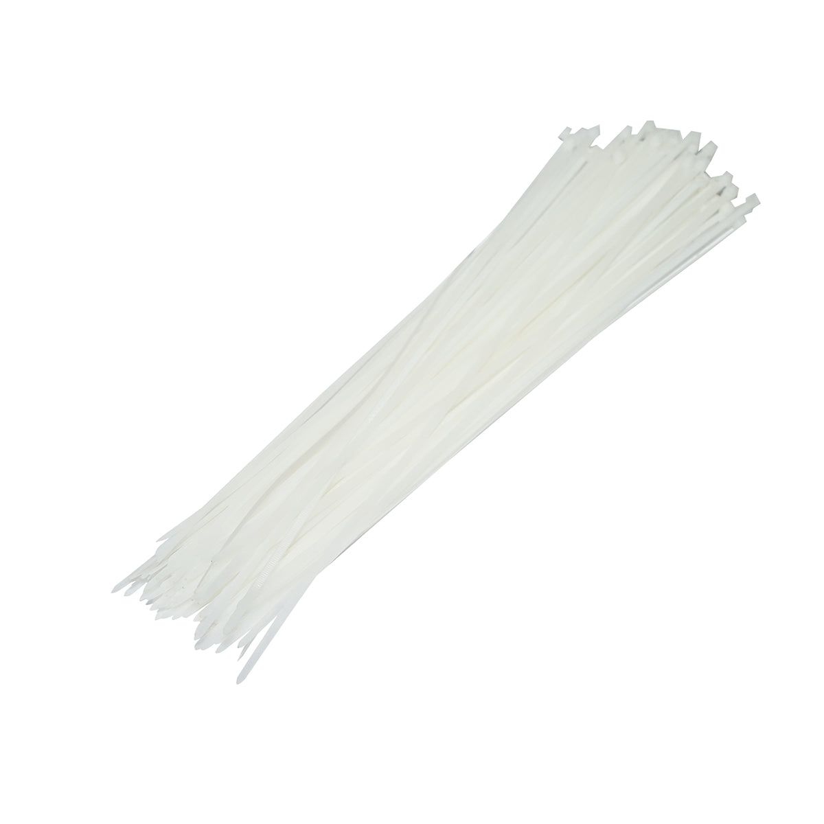 Fehér műanyag gyorskötöző, kötegelő 3.5x200mm 100 db/készlet Breckner Germany