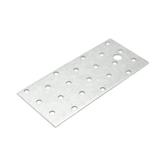 Lapos illesztési elem 140x60mm, vastagság 2mm, horganyzott acélból