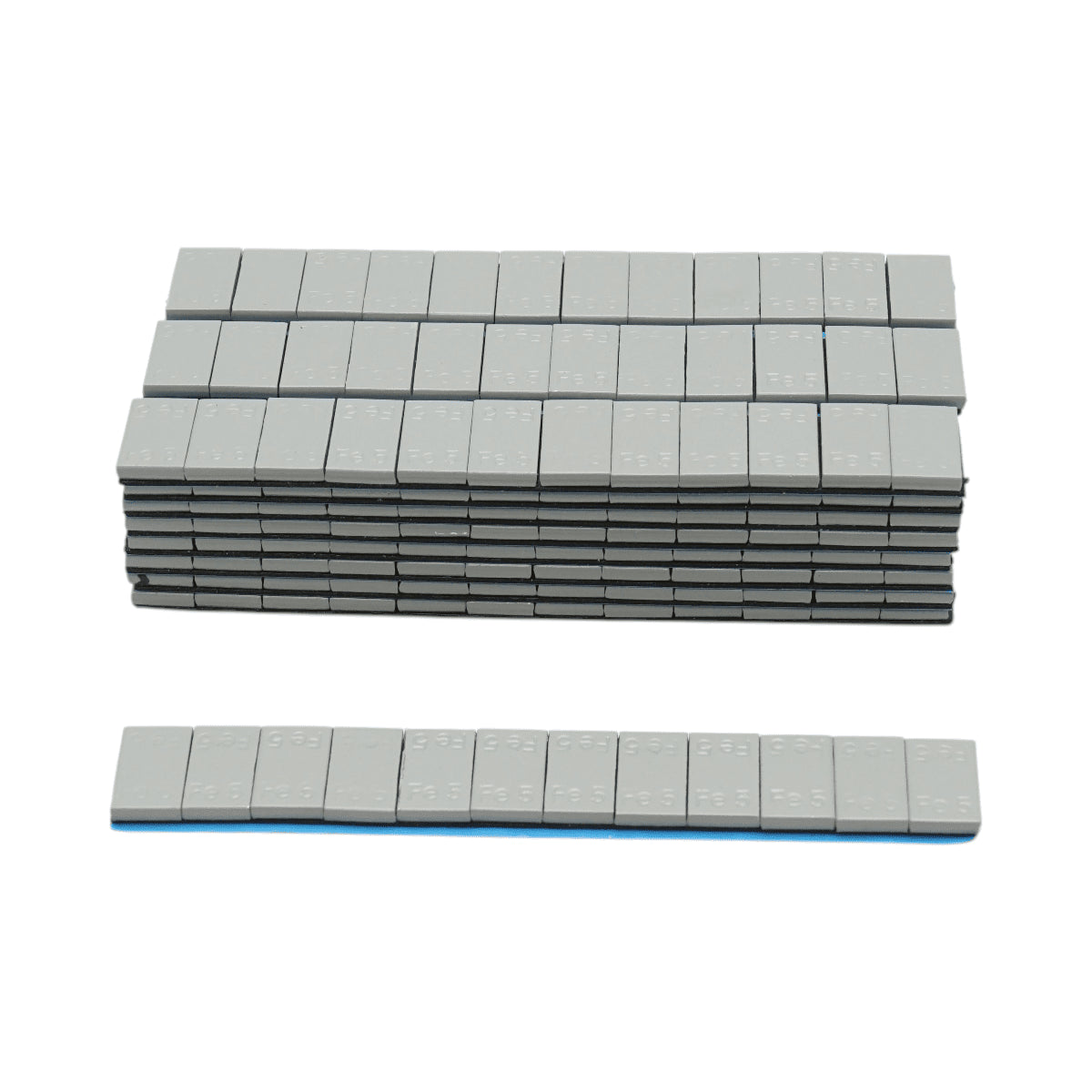 Öntapadós sötétszürke Fe 60g (5gx12 db) 100 csík/doboz