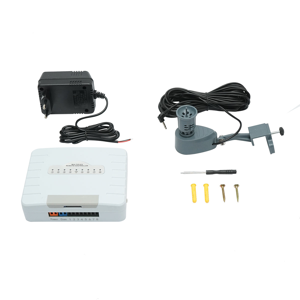 Fő vezérlőmodul smart WiFi WiFi 220V, 8 állomás esőérzékelővel, Smart Life IP67 alkalmazással