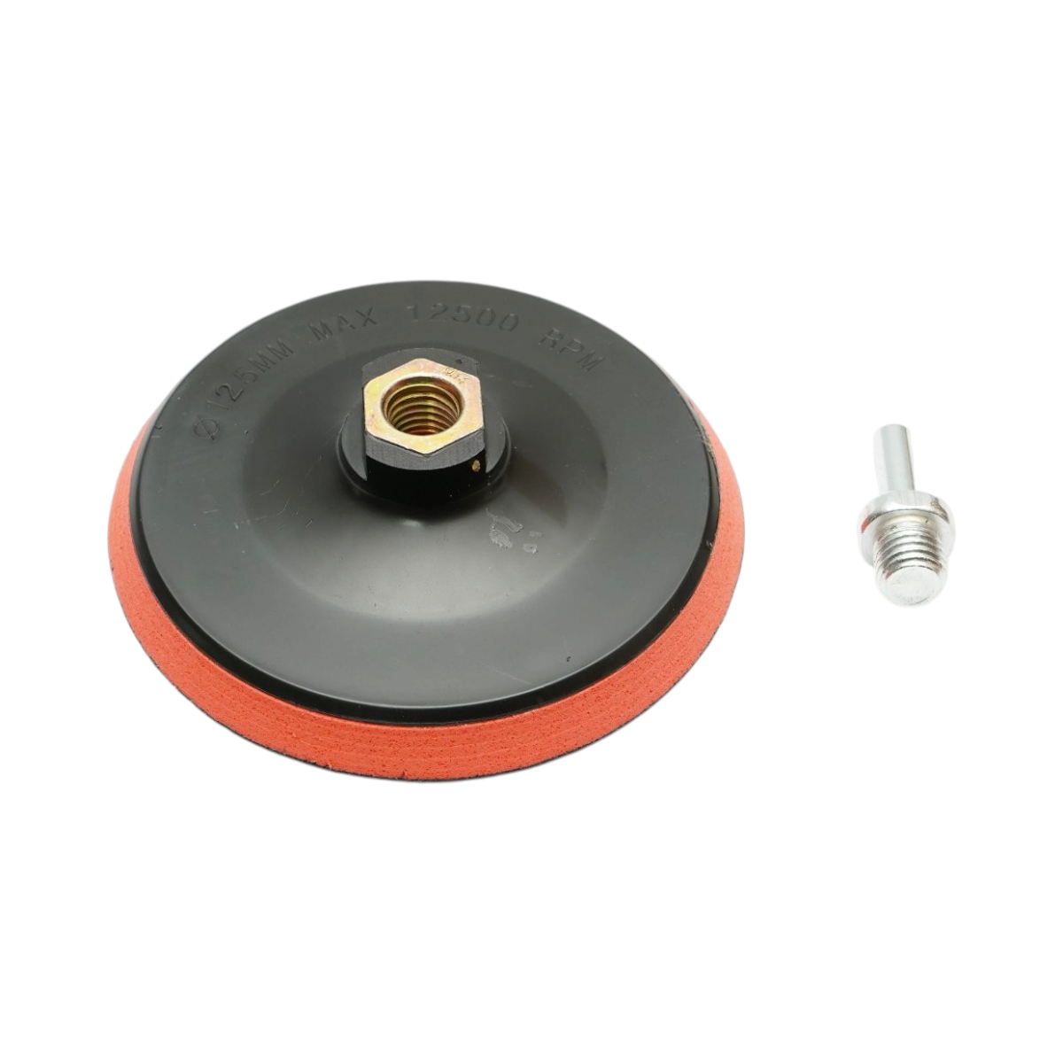 125mm-es csiszolókorong-tartó Velcro, M14 adapter szögcsiszolóhoz és fúrógéphez Breckner Germany