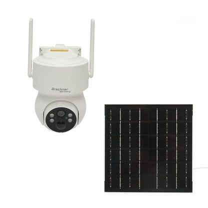 4 MP megfigyelő kamera 5W-os napelemmel, 18650-es gyorstöltő akkumulátorral, WIFI 2,4 GHz, 360 fokos PTZ PTZ forgatható mozgásérzékelővel, emberi PIR érzékeléssel, riasztással, éjjellátással és iCSee alkalmazással.
