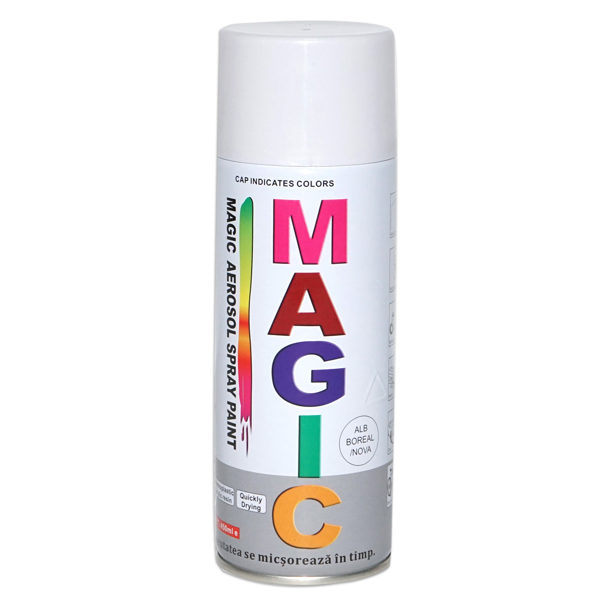Magic boreal fehér festékszóró - nova 450 ml