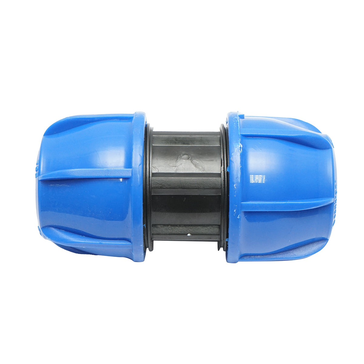 Kompressziós PN16, D50x50mm, max 16bar HDPE öntözőrendszerekhez