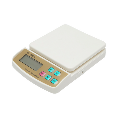 Elektronikus digitális konyhai mérleg 10kg, LCD kijelző, TARA funkcióval