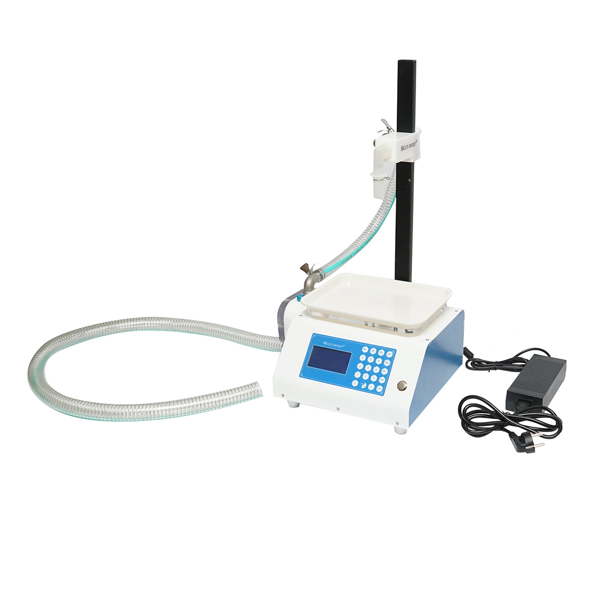Automata mézadagoló és mérlegelő gép 12V/220V, teljesítmény 2-3 L/min