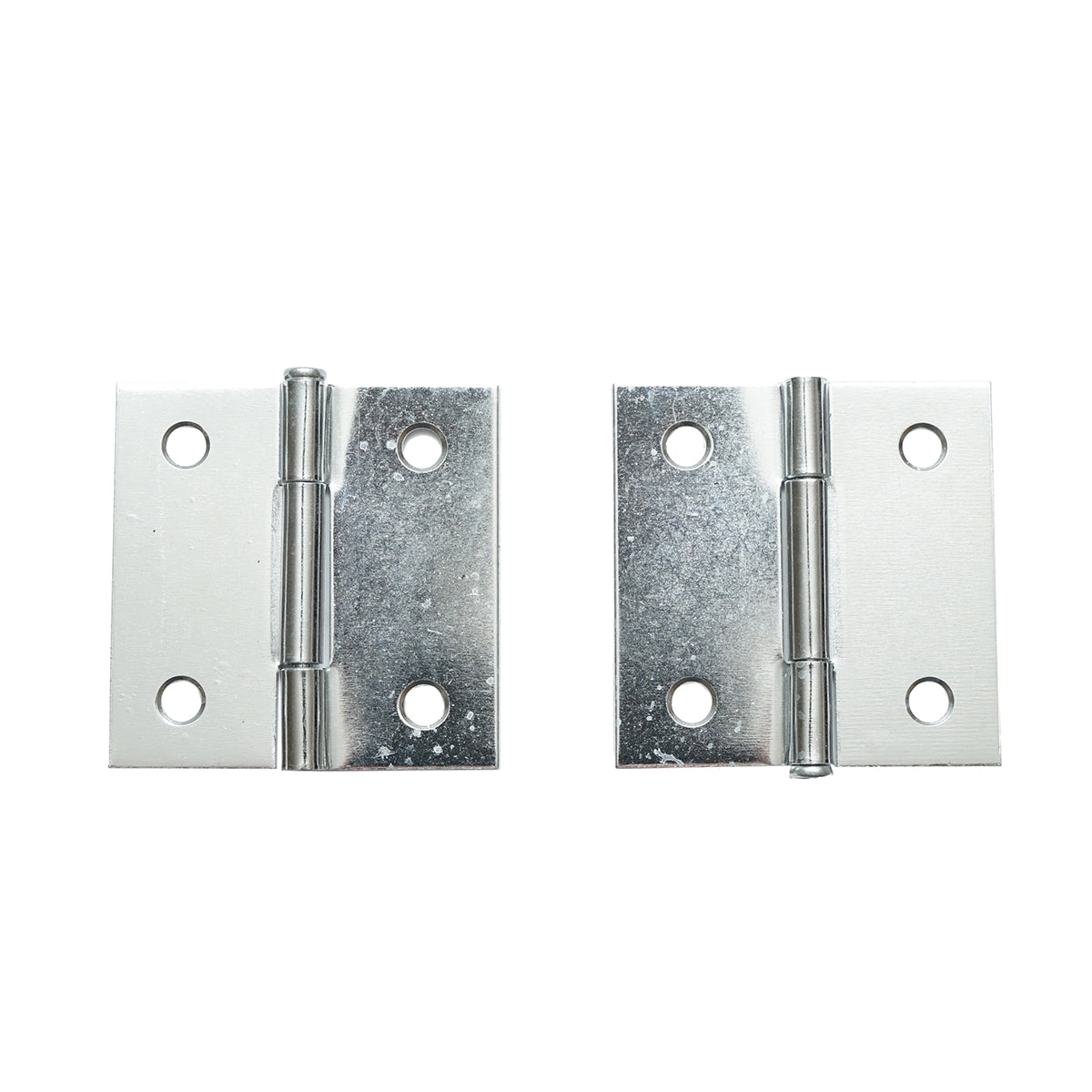 2 db természetes, rejtett 50x50.5mm-es zsanér készlet csavarokkal