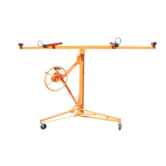 Emelőberendezés (daru) gipszkarton, OSB, MDF, forgácslap, 3,35 m emelési magasság THOR