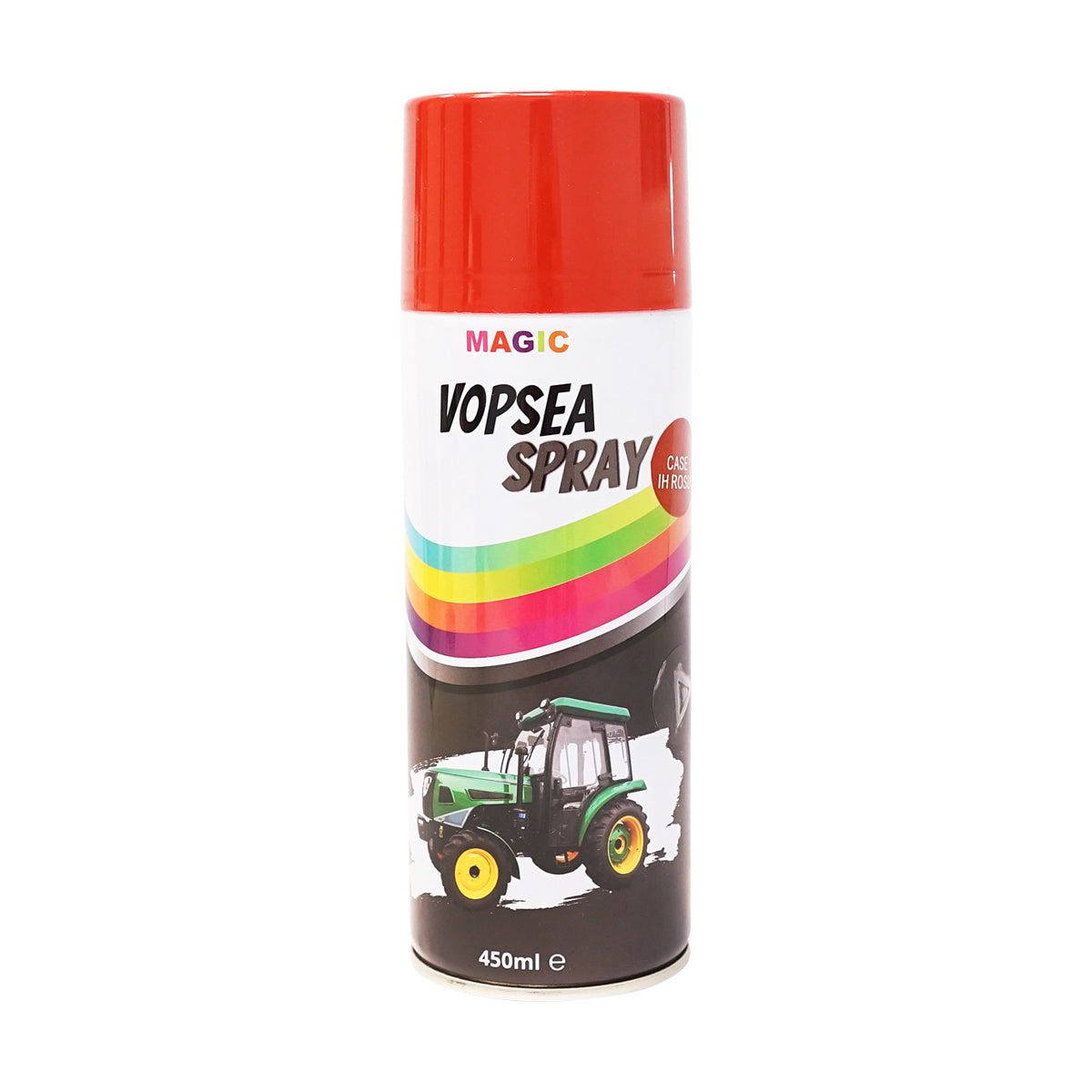 Professzionális piros autófesték spray Case IH 3121 gyorsan száradó 450ml MAGIC