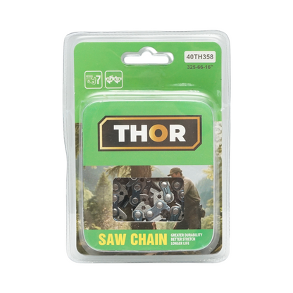 Láncfűrész lánc, osztás 325, 33 fog, 1,5 mm, 66 láncszem, hossz 40 cm THOR