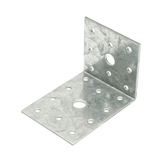 Összekötő bilincs 80x60x60mm, vastagság 2.5mm, horganyzott acél