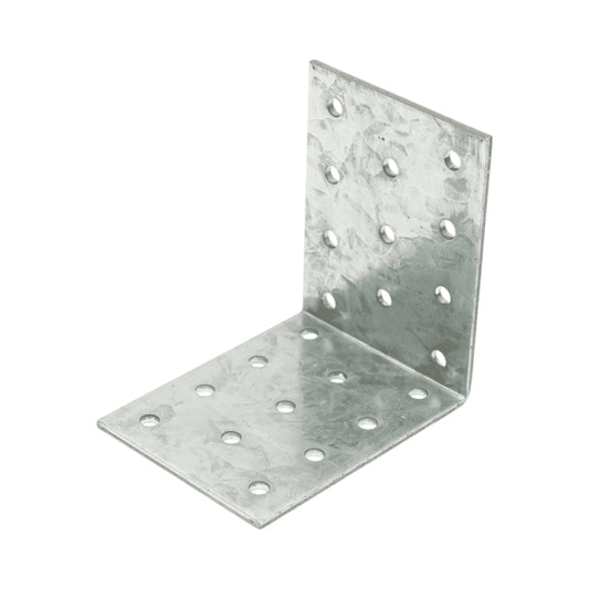 Összekötő bilincs 80x80x60mm, vastagság 2.5mm, horganyzott acél