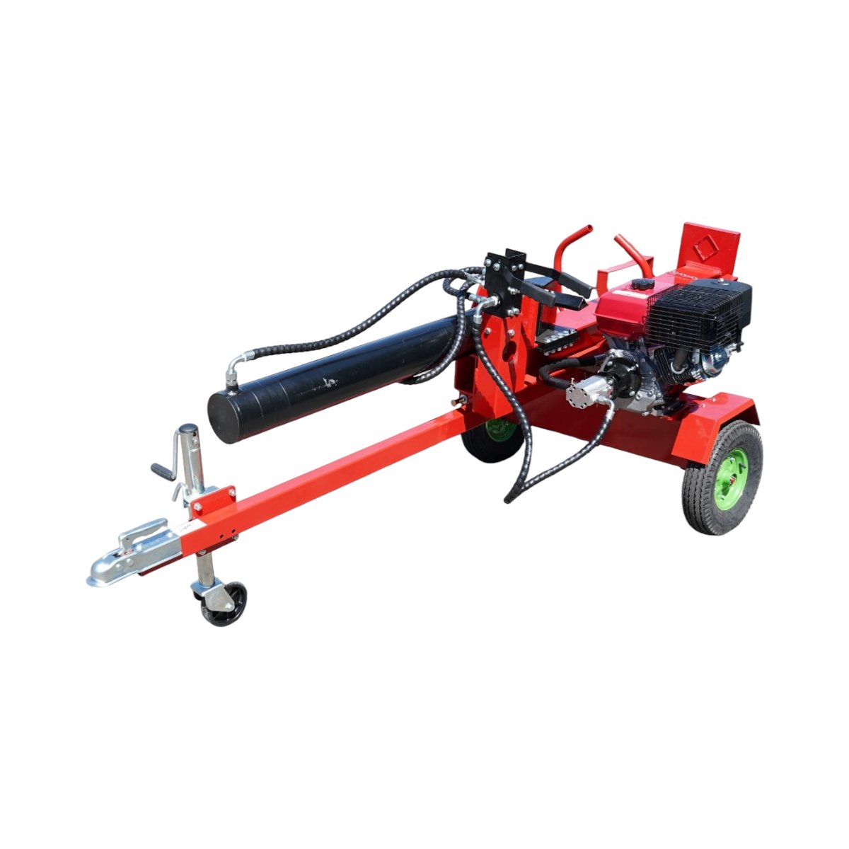 Hasítógép függőleges/vízszintes 37T, benzinmotor 15LE, rönk hossz 1050mm, hidraulikus szivattyú 16GPM THOR