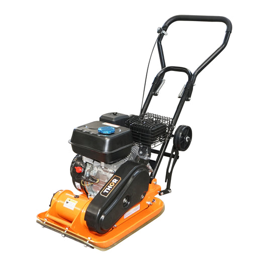 C60-A lemeztömörítő 510x370mm-es munkafelülettel, standard euro 5 motorral, 78CC/6.5CP, 5900 fordulat/perc 58Kg Thor