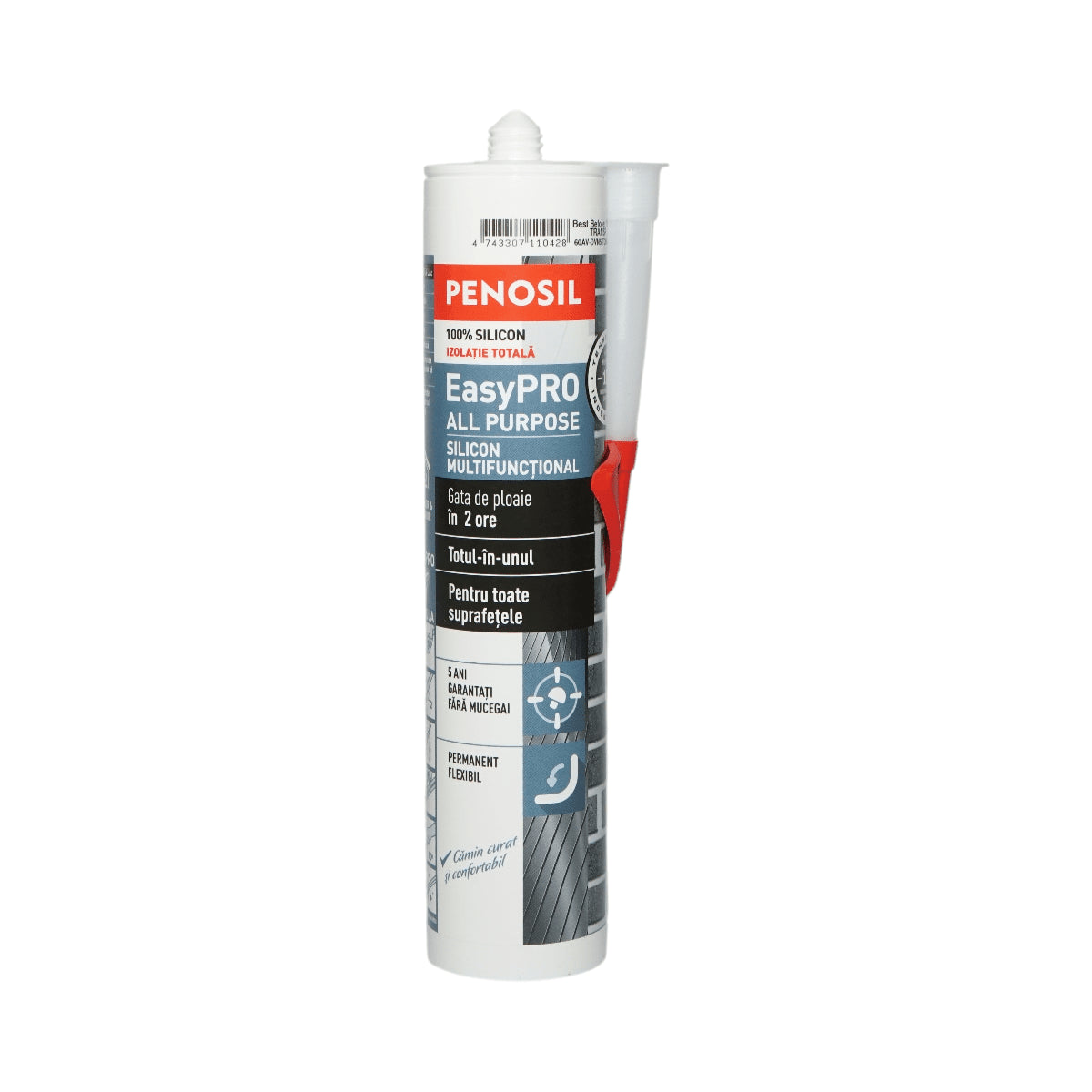 EasyPRO All Purpose Többcélú átlátszó szilikon tömítőanyag 280ml Penosil