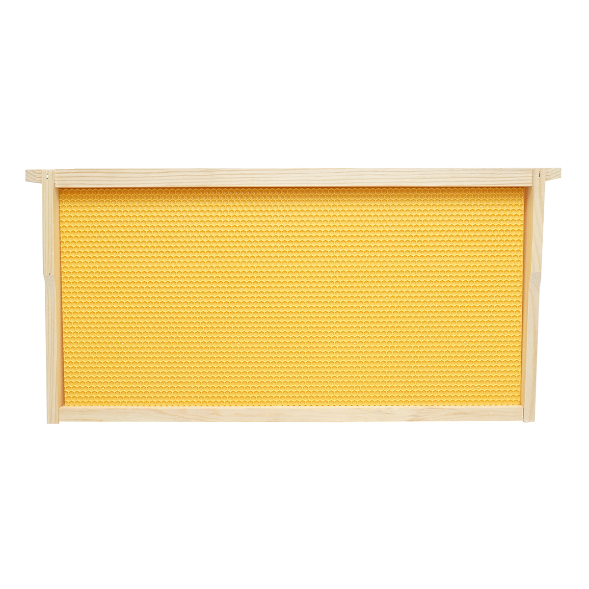 Fából készült méhkaptár keret műanyag méhsejtekkel Dadant 483x448x232mm