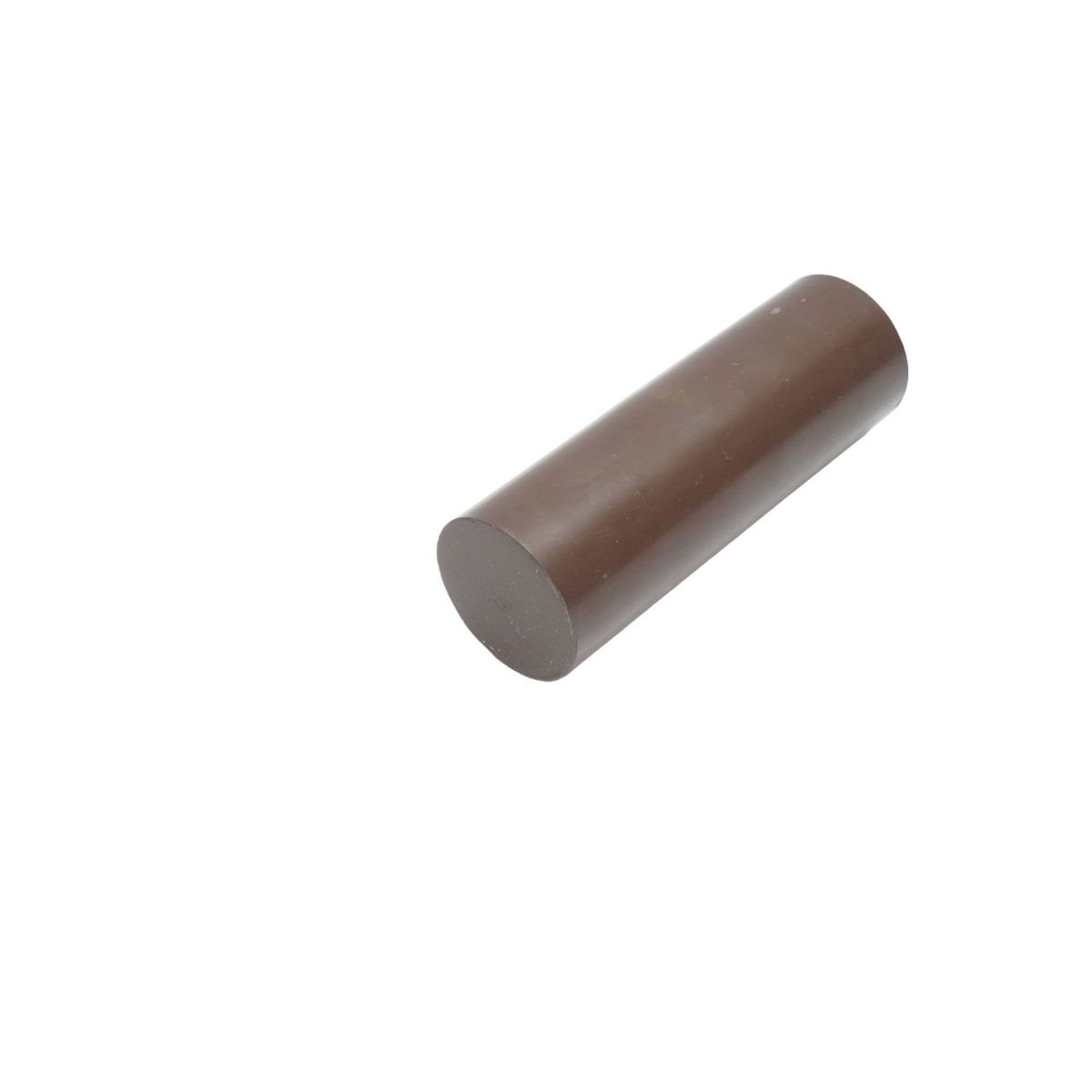 Rúd teflon, PTFE, politetrafluoretilén barna 200x70mm 2,84 kg