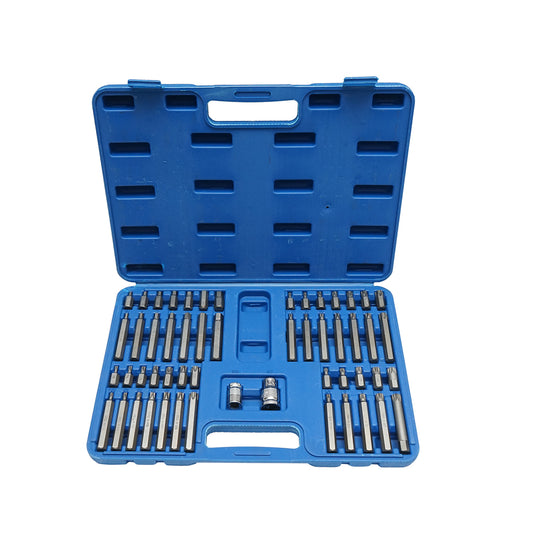 54 darabos hatlapos, torx, hatlapos és csavarkulcs készlet Breckner Germany