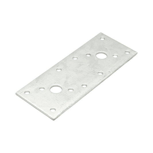Lapos illesztési elem 116x45mm, vastagság 2,5mm, horganyzott acélból