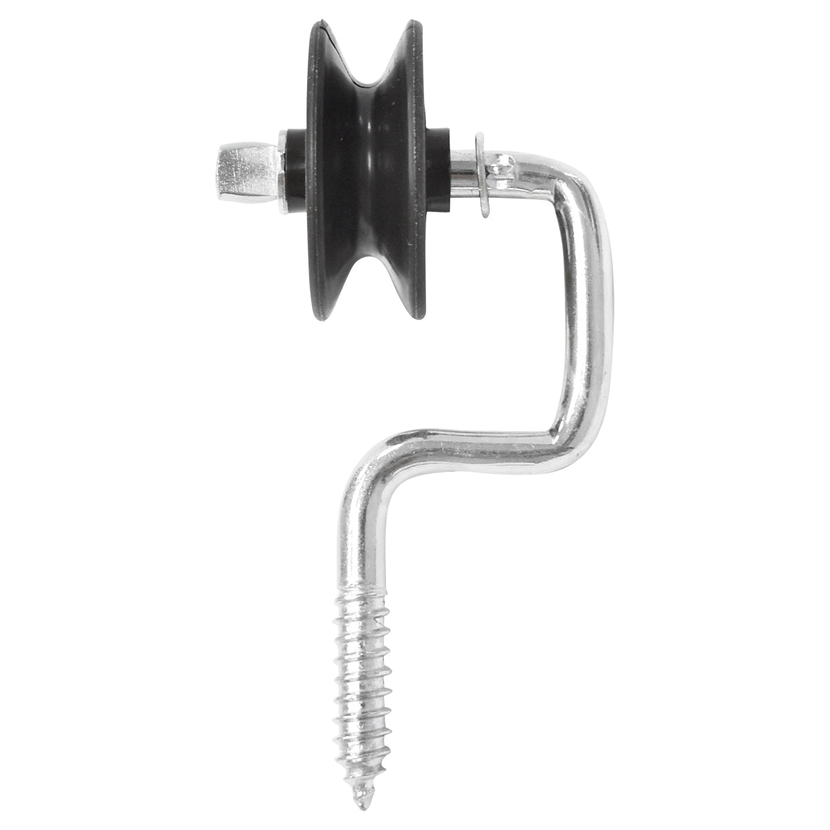 Fekete szigetelő résszel fi 6.9mm 107x54mm elektromos kerítés Thor