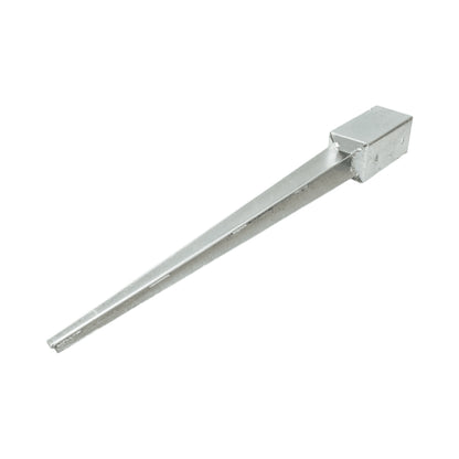 Rúdtartó 71x71x750mm, 2mm vastag, horganyzott acélból készült