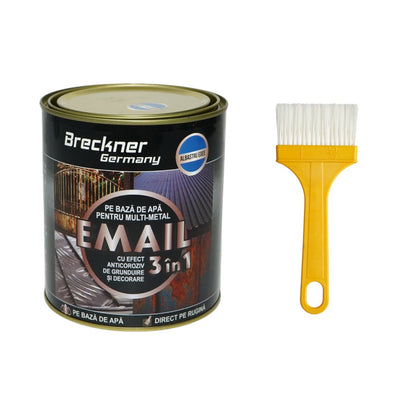 Breckner Germany 3 az 1-ben rozsdagátló zománcfesték fém felületekhez 750g égei kék, közvetlenül a rozsdára, vízalapú