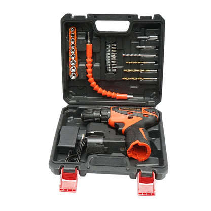 Fúró- és csavarhúzó készlet 28 darabos akkumulátorral, 12V 1500mAh