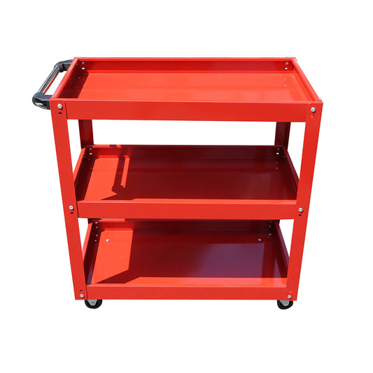 Kerekes fém szerszámos kocsi 3 polccal 760x710x355mm