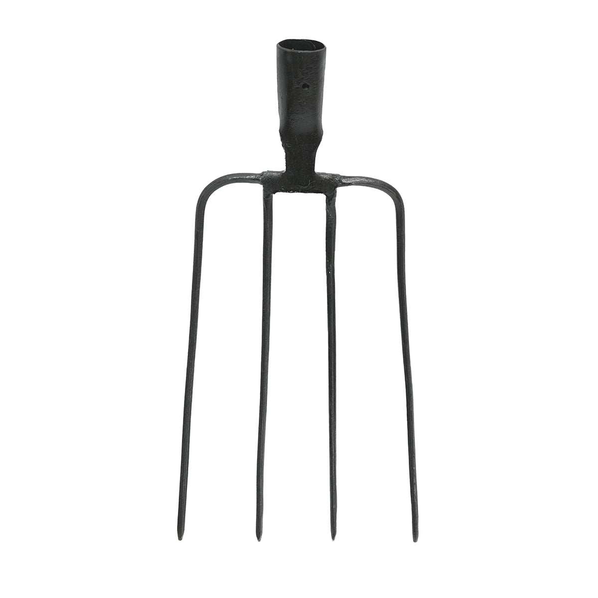 Acélvilla 4 szarvval, fekete 200x280x370mm