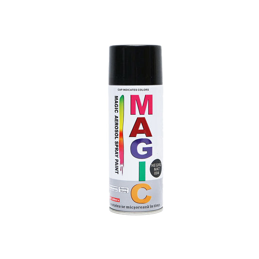 Magic matt fekete 004 450 ml festékszóró spray