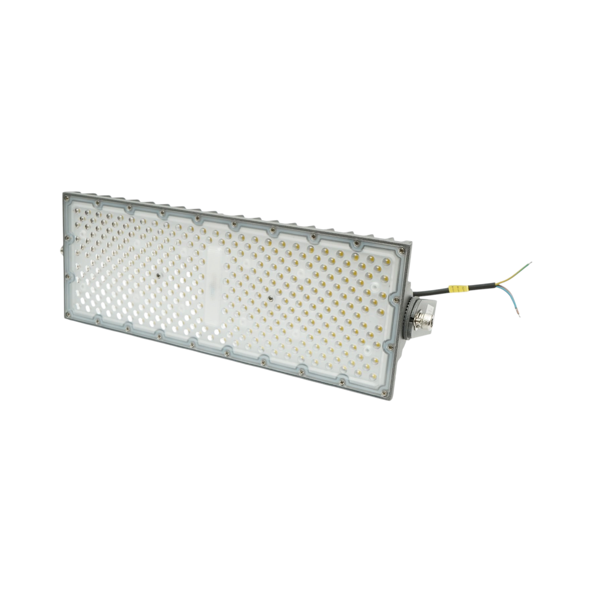 Moduláris LED reflektor 200W, 100-265V, 6500K, 26000lm Flood típus 400x150x85mm IP66 Breckner Germany